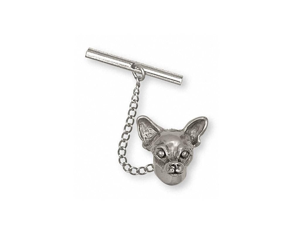 Chihuahua Krawattennadel Schmuck Sterlingsilber Handgefertigte Ch-Tt von Efsterling