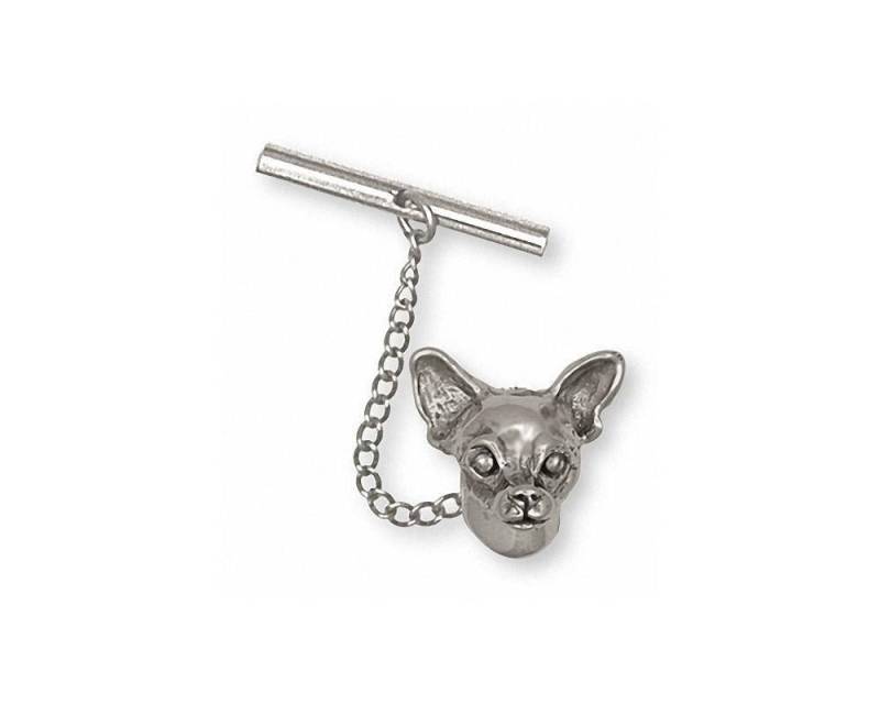 Chihuahua Krawattennadel Schmuck Sterlingsilber Handgefertigte Ch-Tt von Efsterling