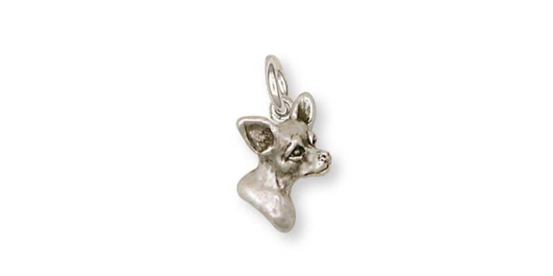 Chihuahua Schmuck Sterling Silber Charme Und Chw5-C von Efsterling