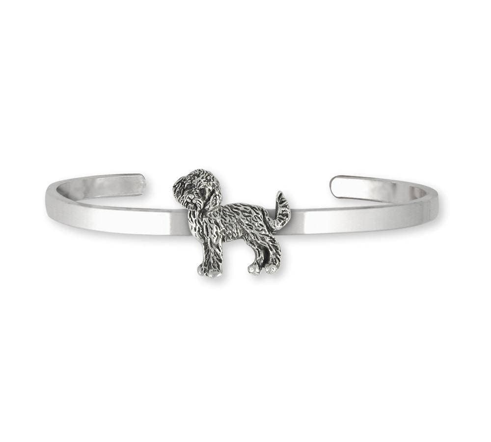 Goldendoodle Armband Schmuck Sterling Silber Handgemachtes Hundearmband Gdl1-Cb von Efsterling