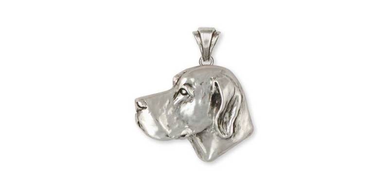 Deutsche Dogge Schmuck Anhänger Sterling Silber Handgemachte Hund Dna-P von Efsterling