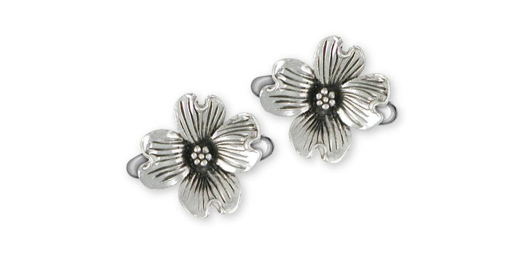 Hartriegel Schmuck Sterling Silber Manschettenknöpfe Handgemachter Dge1-Cl von Efsterling