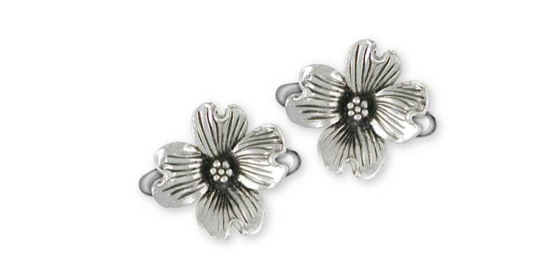 Hartriegel Schmuck Sterling Silber Manschettenknöpfe Handgemachter Dge1-Cl von Efsterling