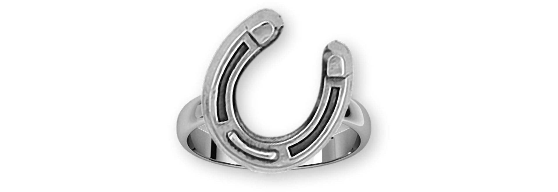 Hufeisen Schmuck Sterling Silber Ring Hs3-R von Efsterling