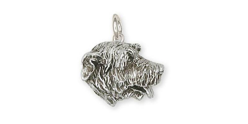 Irish Wolfhound Schmuck Charme Sterling Silber Handgemachte Hund Iw-C von Efsterling