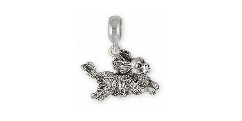 Kavalier König Charles Spaniel Pandora Dia Schmuck Sterlingsilber Charm Schiebeanhänger Kc162x-Pns von Efsterling