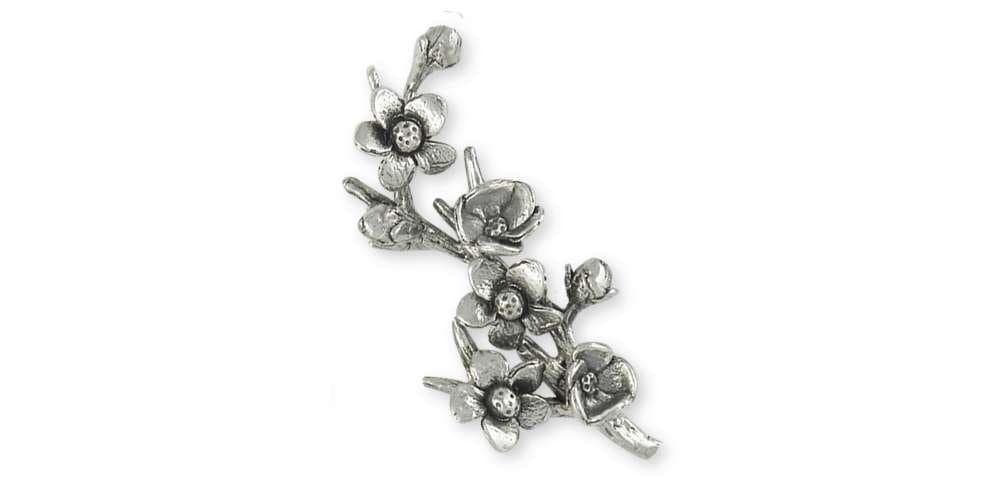 Kirschblüte Brosche Pin Schmuck Sterling Silber Handgemachte Blumen Cbl1-Ep Kirschblüte Brosche Pin Schmuck Sterling Silber Handgemachte Blumen Cbl1-Ep von Efsterling
