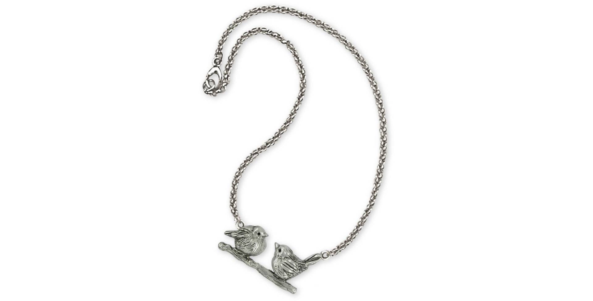 Love Bird Schmuck Sterling Silber Handgemachte Liebe Vogel Halskette Lvb1-Nk von Efsterling