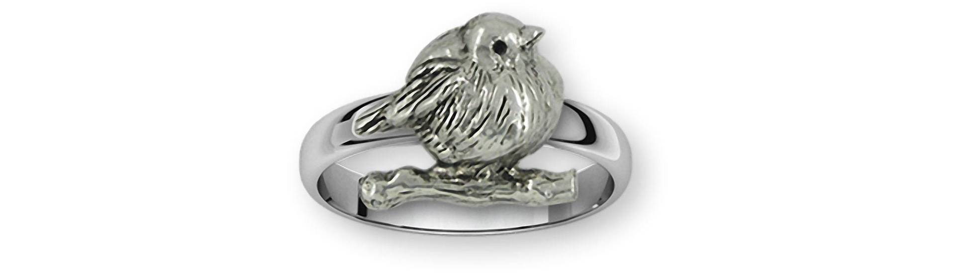 Love Bird Schmuck Sterling Silber Handgemachte Liebe Vogel Ring Lvb2-R von Efsterling