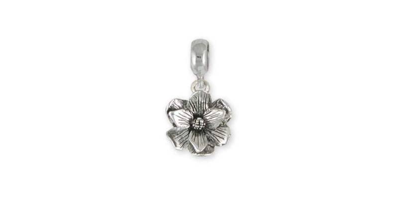 Magnolie Charm Slide Schmuck Sterlingsilber Handmade Blumen Passend Für Pandora® Armband Mg4-Pns von Efsterling