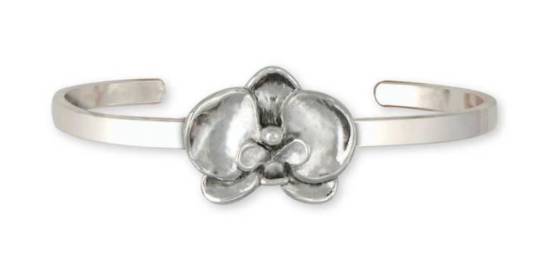 Orchidee Schmuck Sterling Silber Armband Handgemachte Blume Or1-Cb von Efsterling