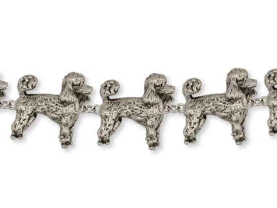 Pudel Schmuck Armband Handmade Sterling Silber Pd51-B von Efsterling