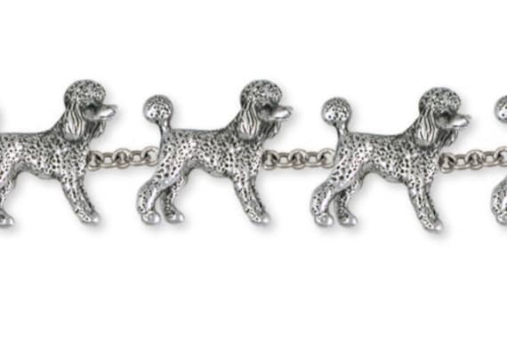Pudel Schmuck Armband Handmade Sterling Silber Pd61-Br von Efsterling