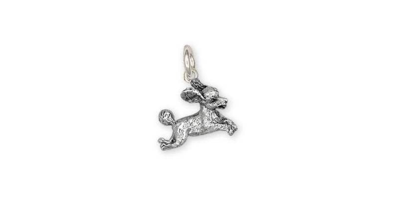 Pudel Schmuck Sterling Silber Handgemachte Charme Pd232x-C von Efsterling