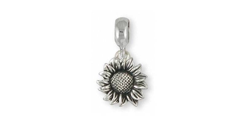 Sonnenblume Schmuck Charm Slide Sterling Silber Handmade Blumen Passend Für Pandora® Armband Sf6-Pns von Efsterling