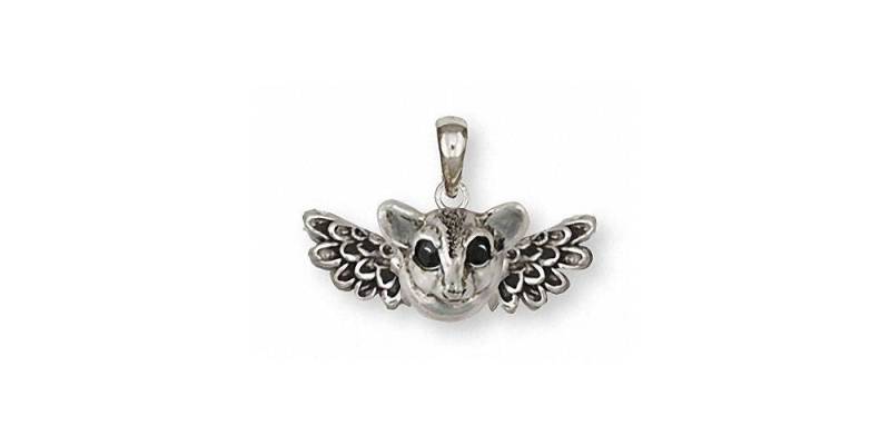 Sugar Glider Schmuck Sterling Silber Anhänger Handgemachter Sg10-Ap von Efsterling