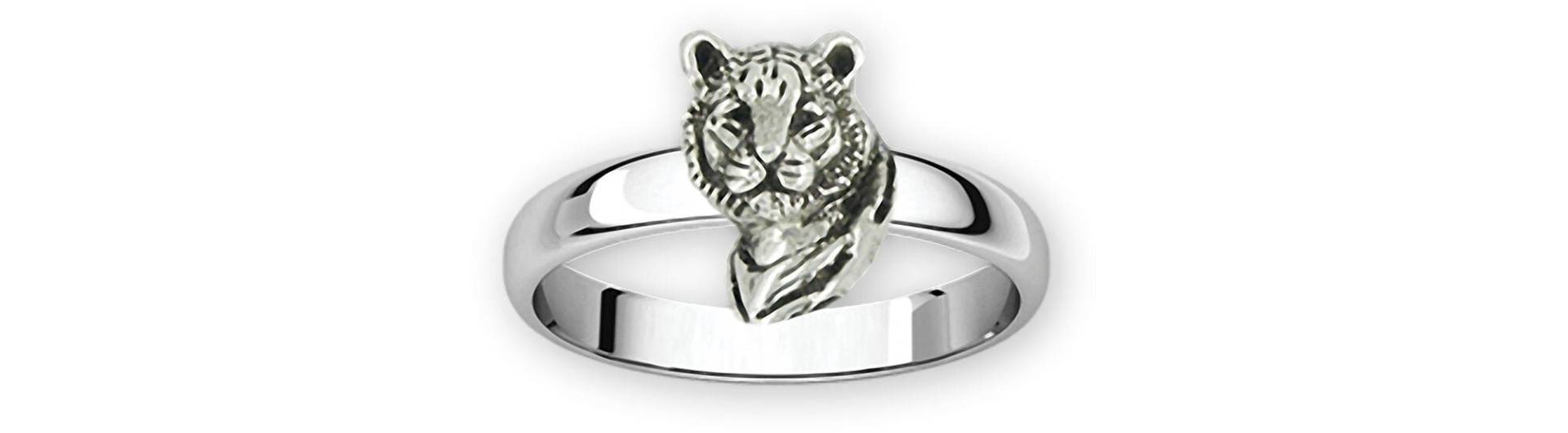 Tiger Schmuck Sterling Silber Handarbeit Ring Tig1H-R von Efsterling