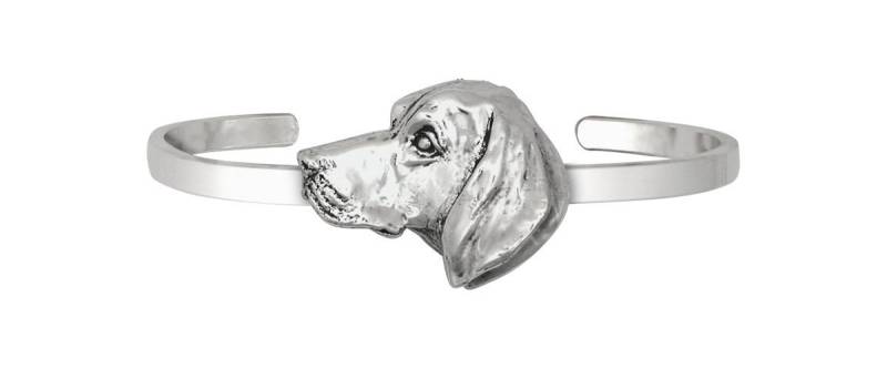 Vizsla Schmuck Armband Sterling Silber Handmade Hund Vz2-Hb von Efsterling