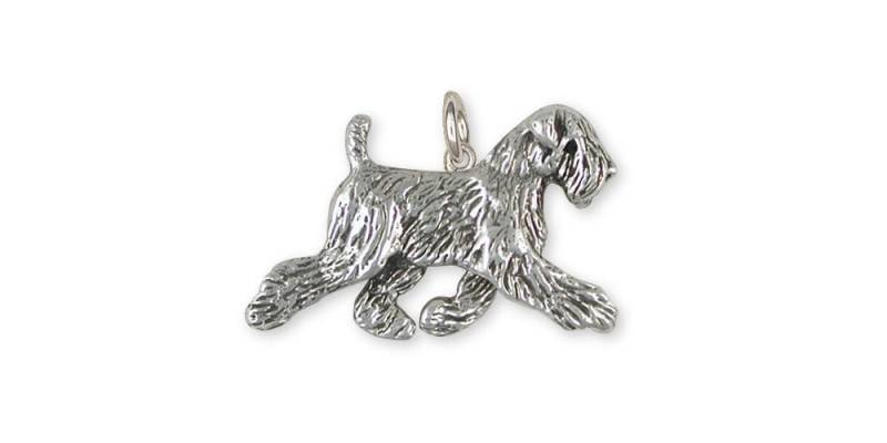 Weich Überzogener Weizen Schmuck Weicher Charme-Schmucksachen Sterlingsilber-Handgemachter Hundeanhänger Scw11-C von Efsterling