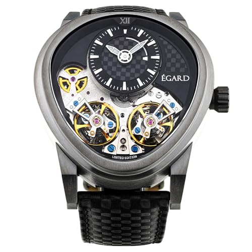 ÉGARD Herren Analog Automatik Uhr mit Leder Armband WCH-5065-I0H203 ÉGARD Herren Analog Automatik Uhr mit Leder Armband WCH-5065-I0H203 von Egard
