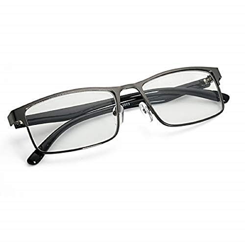 EgBert Mode Schwarz Kurzsichtig Gläser Metall Full Frame Myopie Gläser - -3.5 von EgBert