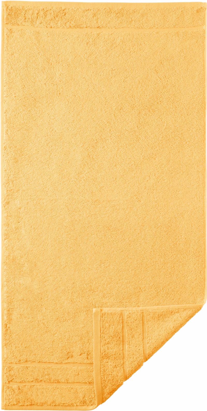 Egeria Badetuch "Prestige", (1 St., Badetuch 75 x 160 cm), Uni Programm mit Streifenbordüre, SUPIMA Baumwolle von Egeria