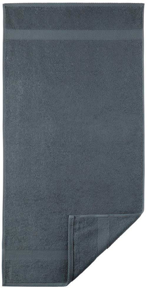 Egeria Handtücher "Diamant", (2 St., 2er Set Handtücher 50 x 100 cm), Uni Programm mit schmaler Bordüre, 100 % Baumwolle von Egeria