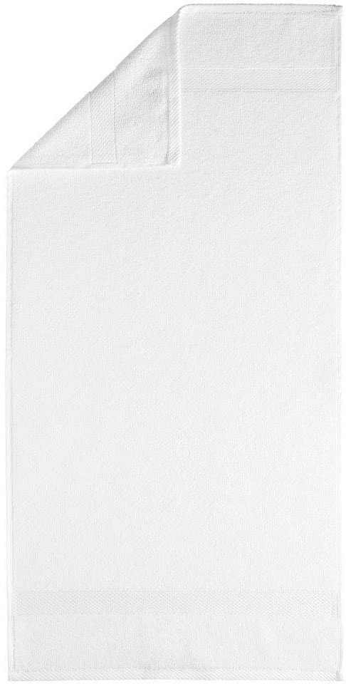 Egeria Handtücher "Diamant", (2 St., 2er Set Handtücher 50 x 100 cm), Uni Programm mit schmaler Bordüre, 100 % Baumwolle von Egeria