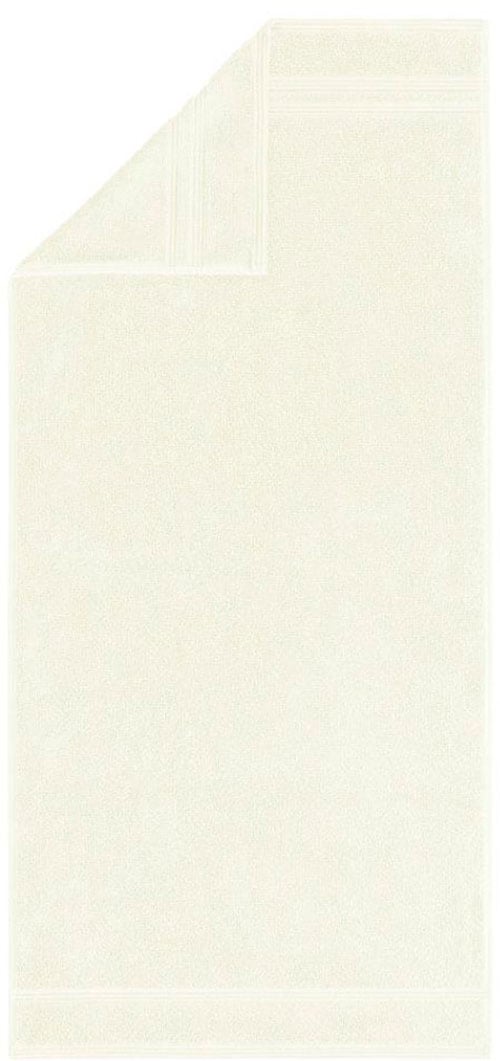 Egeria Handtücher "Manhatten Gold", (1 St., Badetuch 100 x 150 cm), Uni Programm mit Streifenbordüre, reine Baumwolle von Egeria