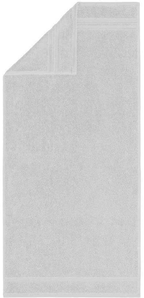 Egeria Handtücher "Manhatten Gold", (2 St., 2er Set Handtücher 50 x 100 cm), Uni Programm mit Streifenbordüre, reine Baumwolle von Egeria