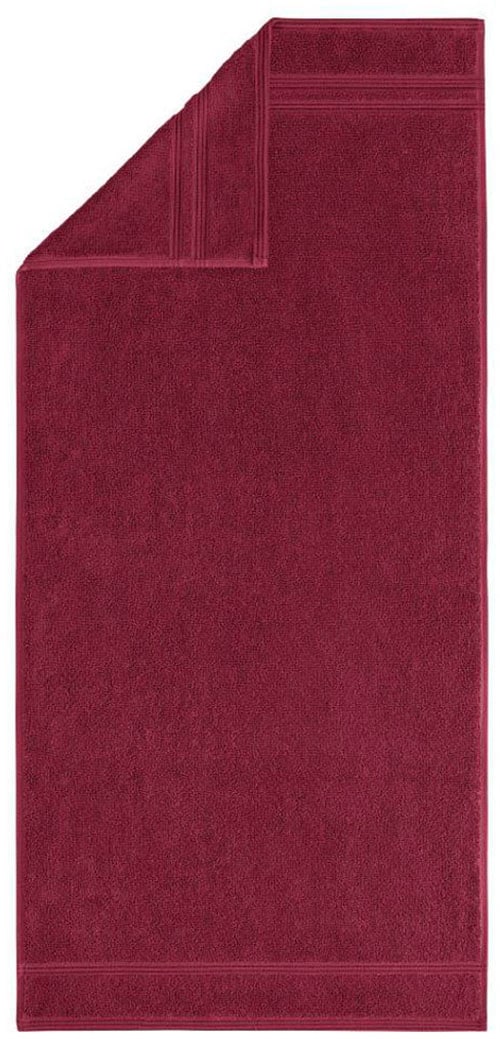 Egeria Handtücher "Manhatten Gold", (2 St., 2er Set Handtücher 50 x 100 cm), Uni Programm mit Streifenbordüre, reine Baumwolle von Egeria