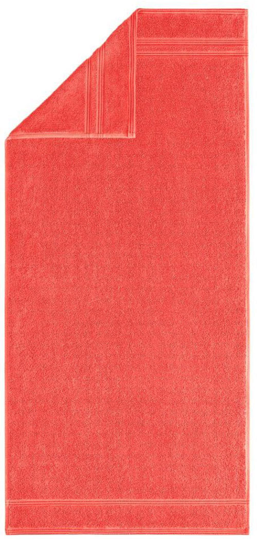 Egeria Handtücher "Manhatten Gold", (2 St., 2er Set Handtücher 50 x 100 cm), Uni Programm mit Streifenbordüre, reine Baumwolle von Egeria