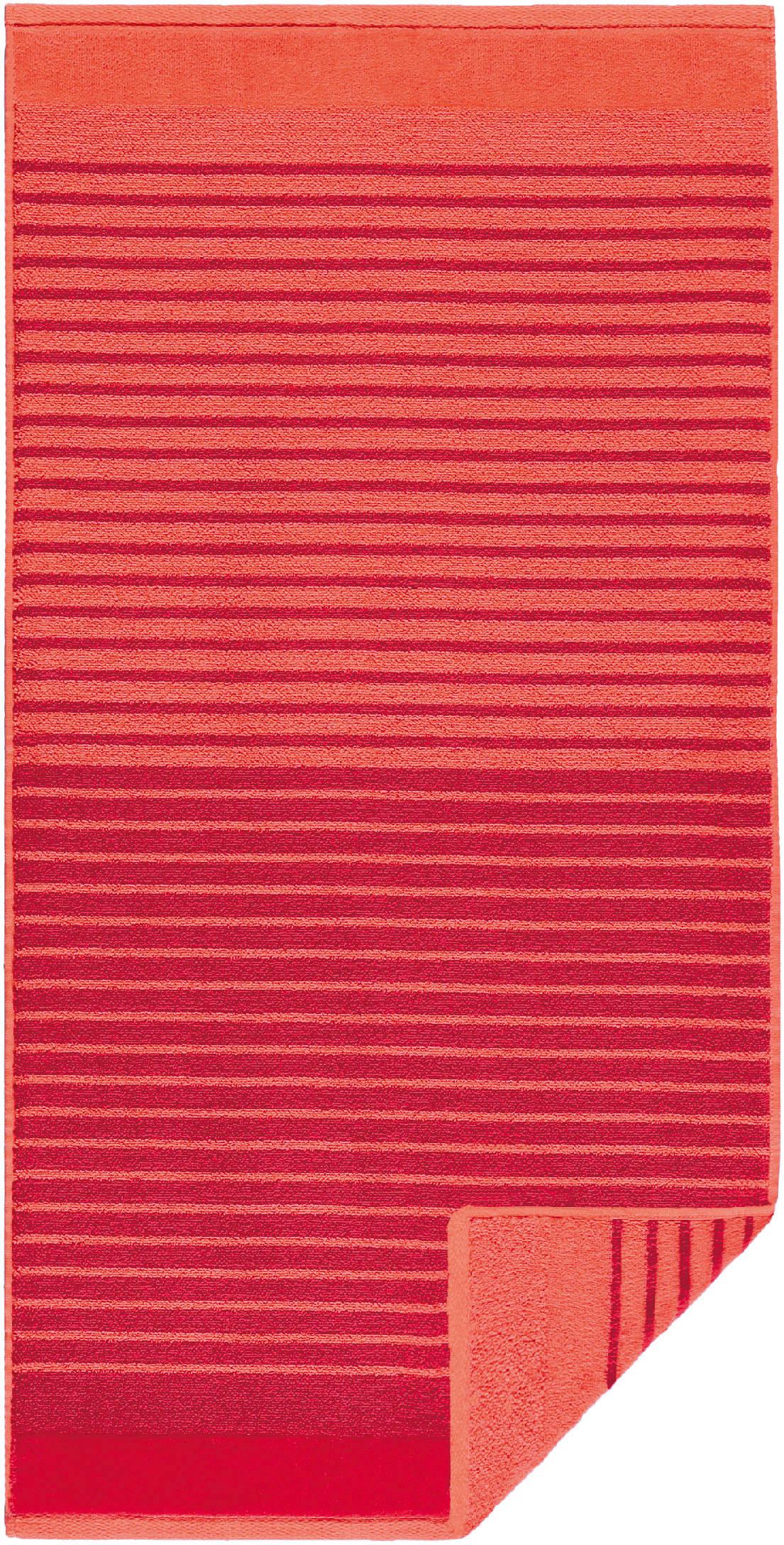 Egeria Handtücher "Maris", (2 St., 2er Set Handtücher 50 x 100 cm), Double Face mit Streifen, reine Baumwolle von Egeria