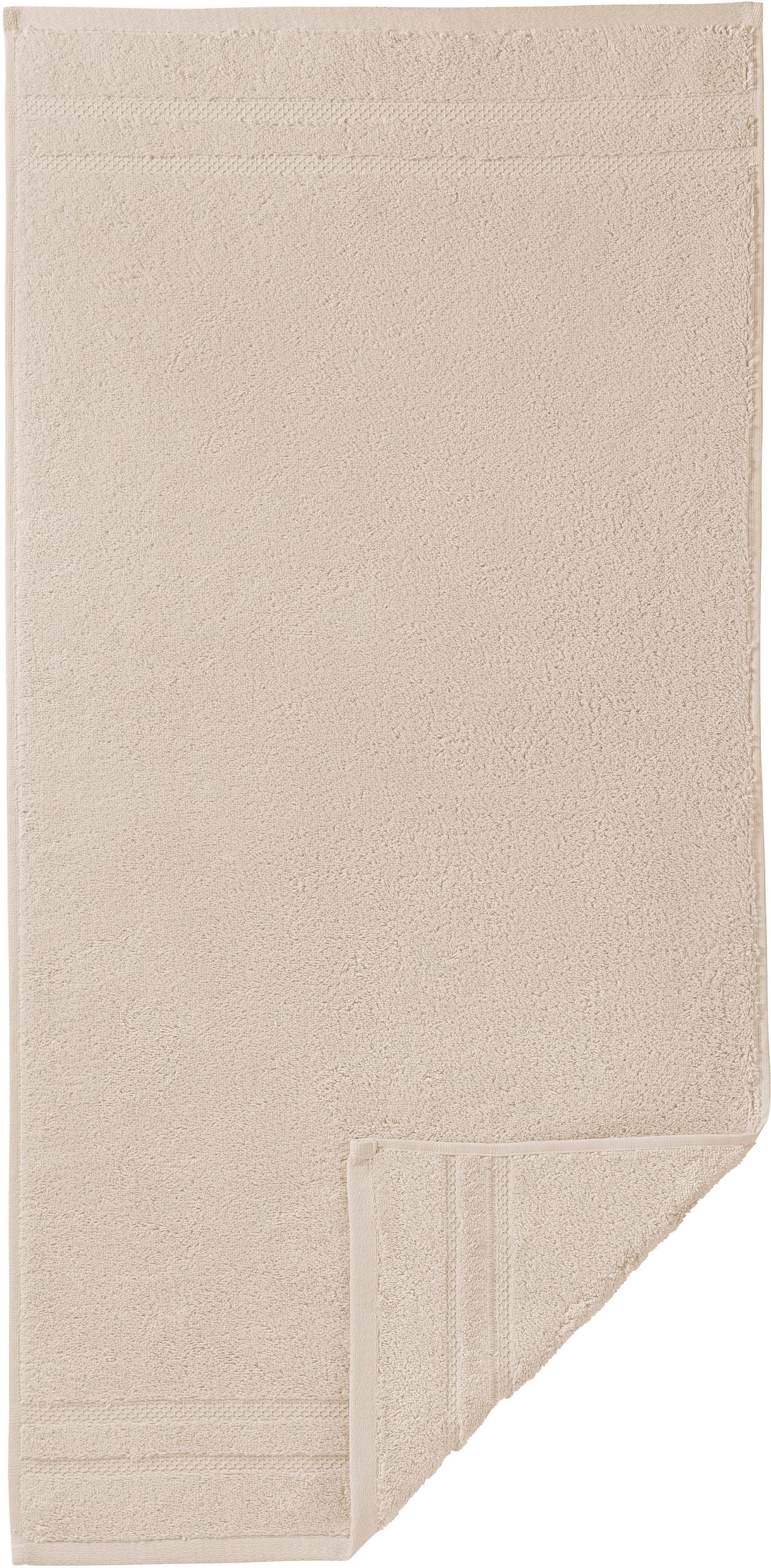 Egeria Handtücher "Micro Touch", (2 St., 2er Set Handtücher 50 x 100 cm), Streifenbordüre, extrem saugfähig & flauschig, 100% Baumwolle von Egeria