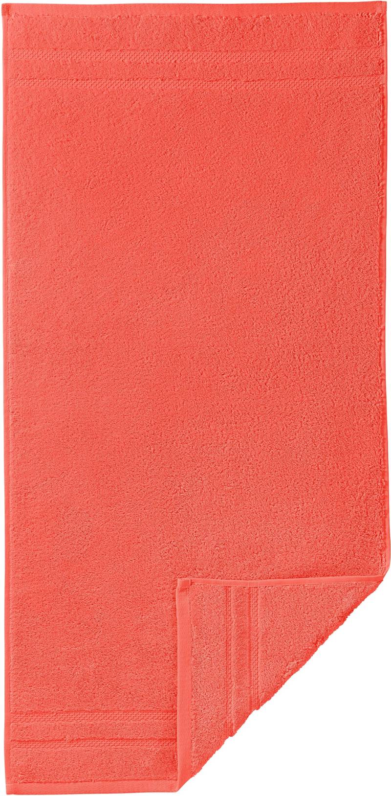 Egeria Handtücher "Micro Touch", (2 St., 2er Set Handtücher 50 x 100 cm), Streifenbordüre, extrem saugfähig & flauschig, 100% Baumwolle von Egeria