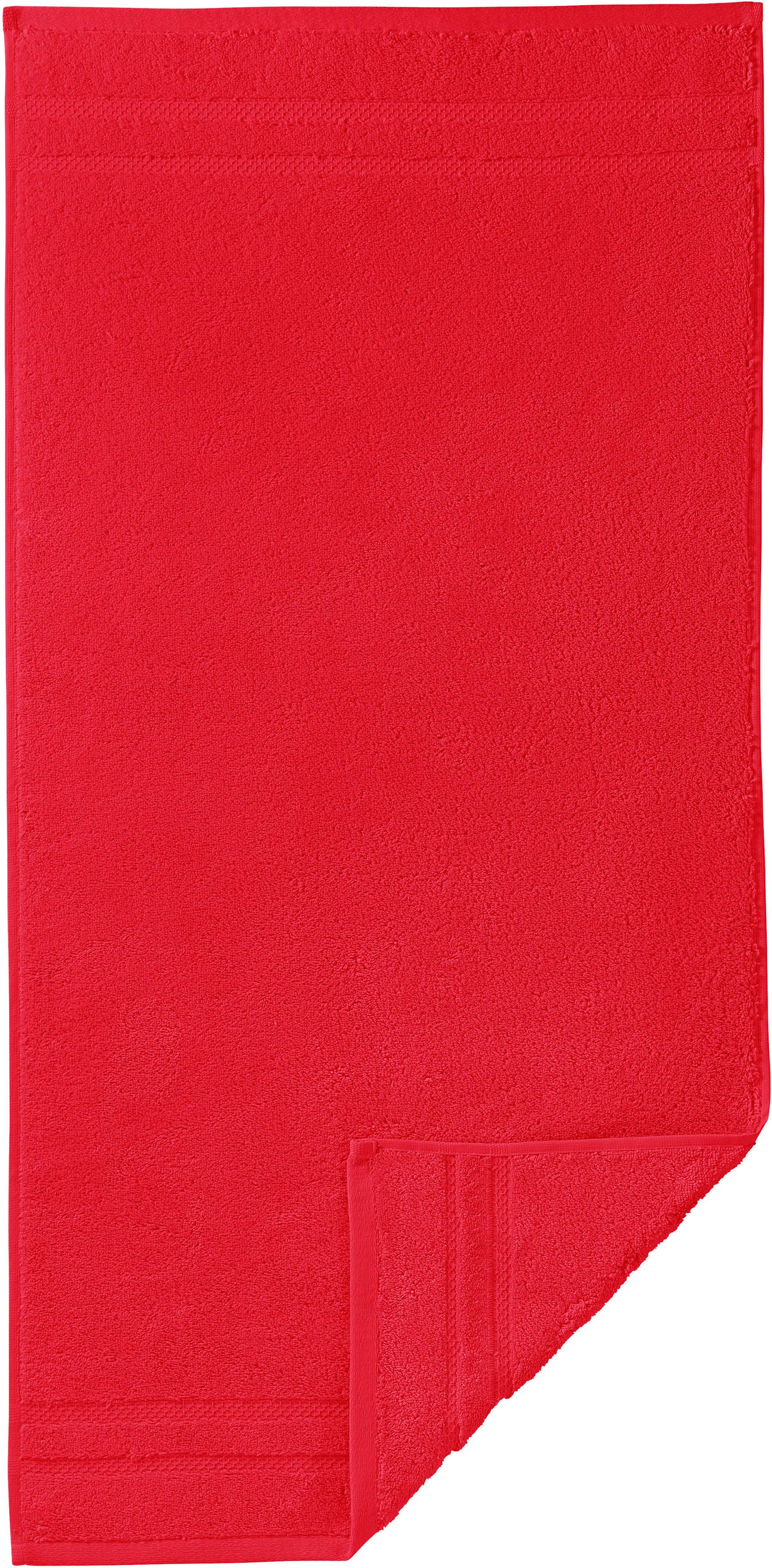 Egeria Handtücher "Micro Touch", (2 St., 2er Set Handtücher 50 x 100 cm), Streifenbordüre, extrem saugfähig & flauschig, 100% Baumwolle von Egeria