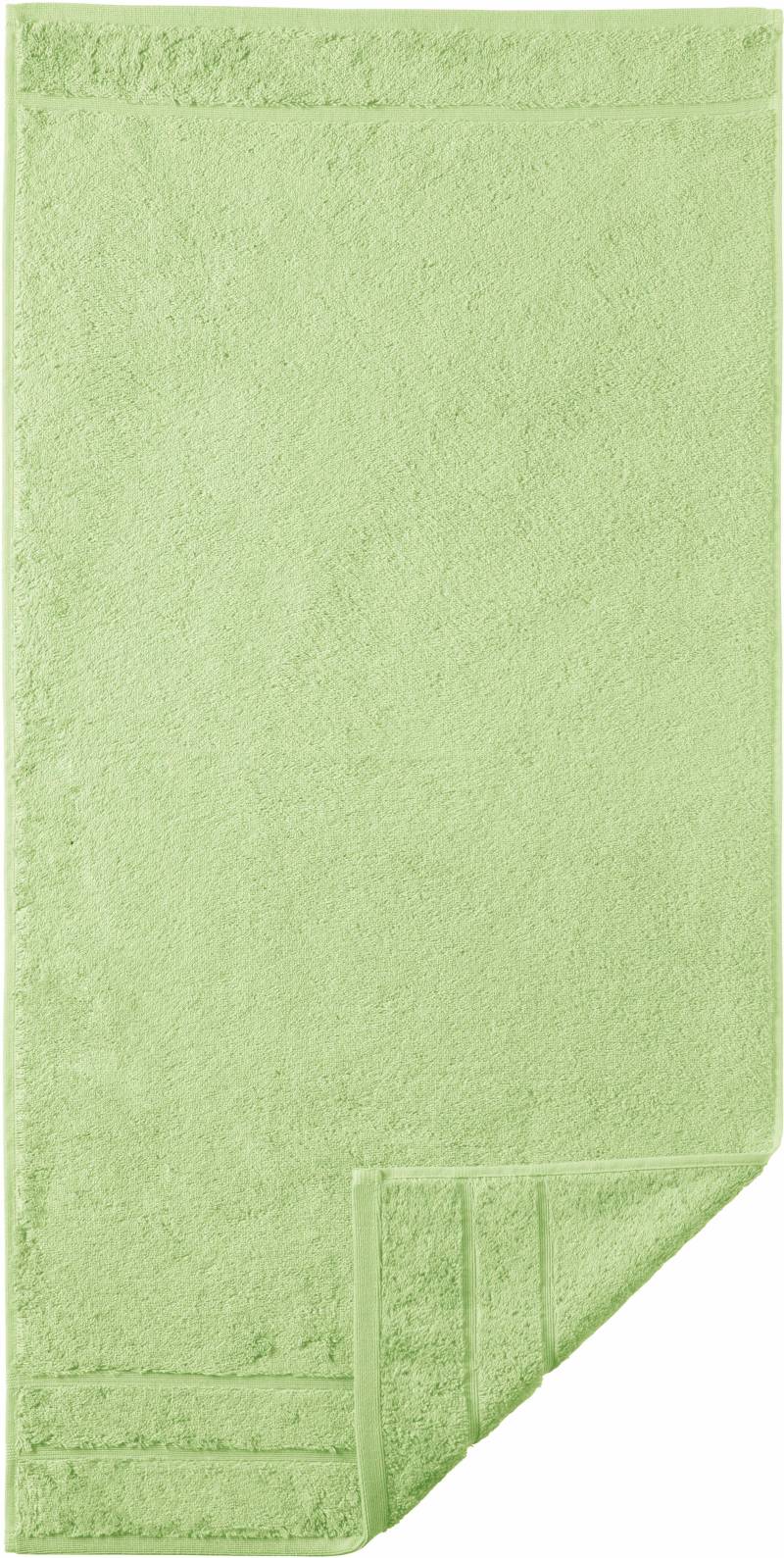 Egeria Handtücher "Prestige", (2 St., 2er Set Handtücher 50 x 100 cm), Uni Programm mit Streifenbordüre, SUPIMA Baumwolle von Egeria