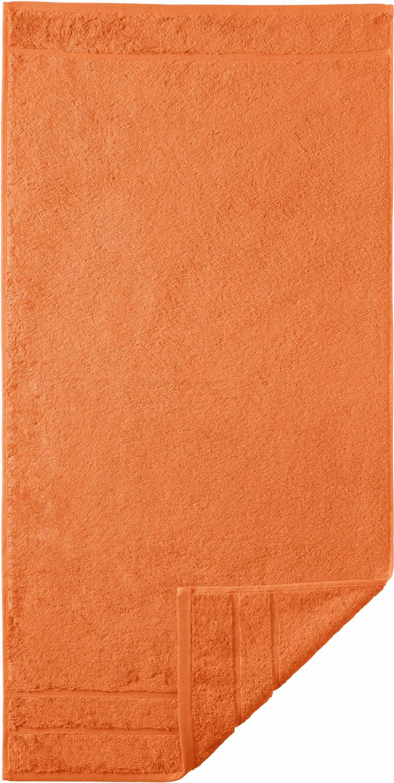Egeria Handtücher "Prestige", (2 St., 2er Set Handtücher 50 x 100 cm), Uni Programm mit Streifenbordüre, SUPIMA Baumwolle von Egeria
