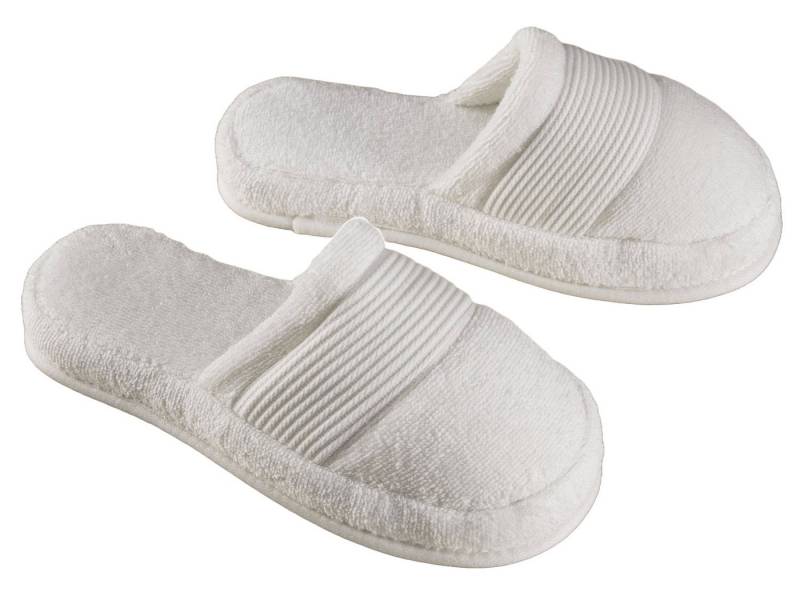 Egeria Unisex Frottee Pantoffeln Hausschuh kuschelige Qualität von Egeria