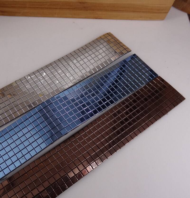 1stk | 20 X 230 Mm U.v Trim 3 Mm Winzige Spiegel Kleine Reflektierende Quadrate von EggcellentCraftStore