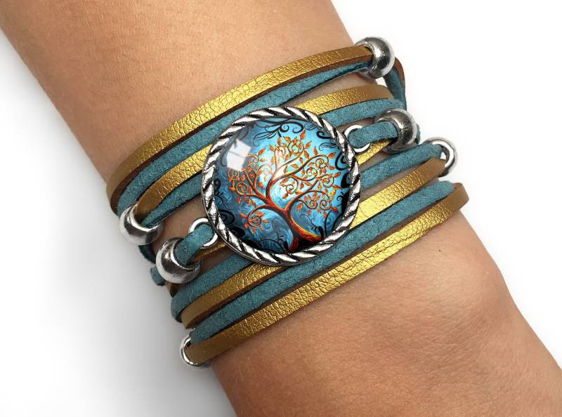 Armband Baum Des Lebens - 0472 von EgginEggHandmade