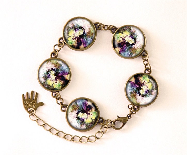 Armband Bunte Fantasie, 0446Bb von EgginEggHandmade