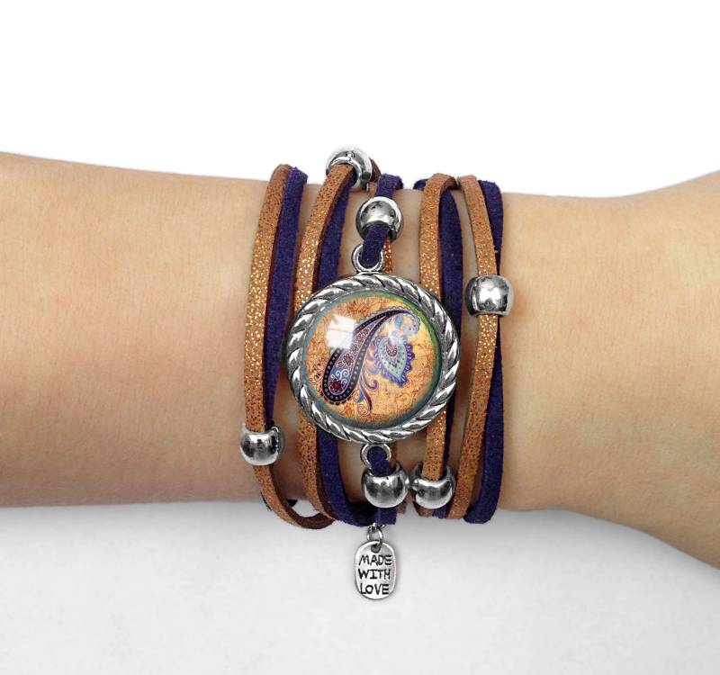 Armband Cashewkerne - 0627 von EgginEggHandmade