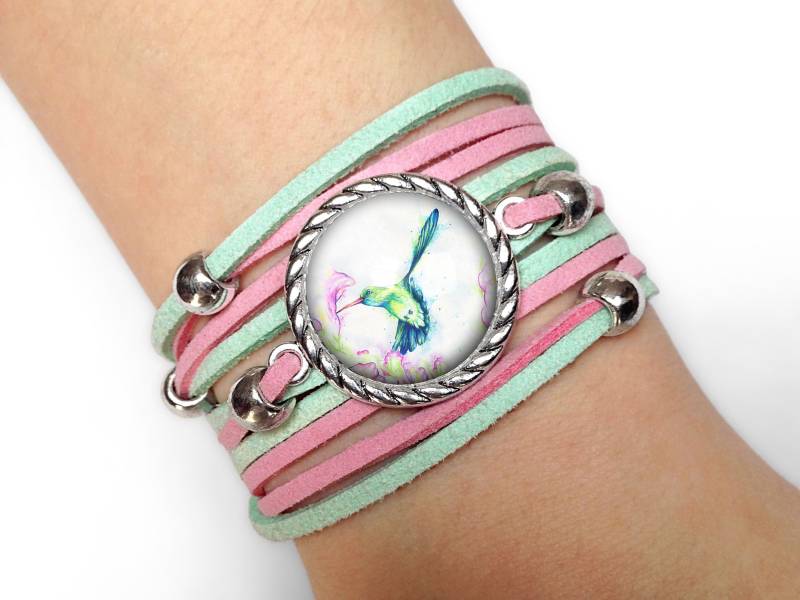 Armband Kolibri - 0975 von EgginEggHandmade