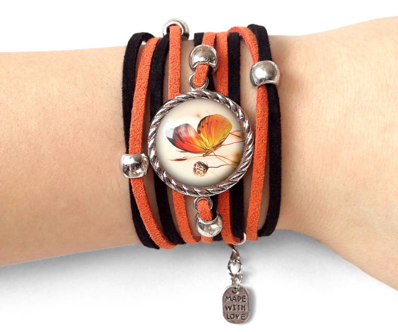 Armband Schmetterling - 0696 von EgginEggHandmade