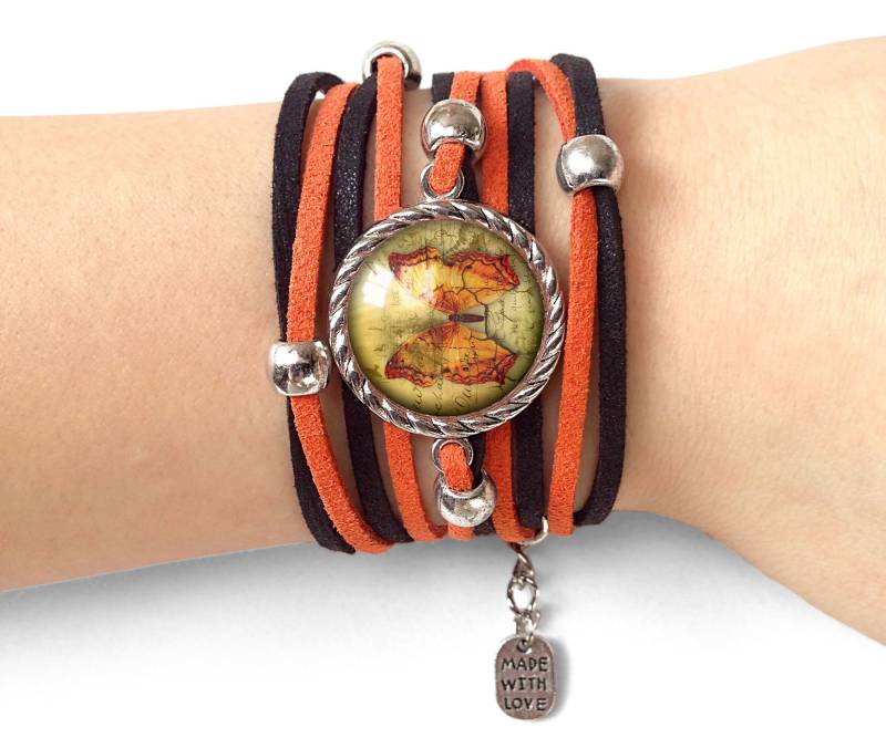 Armband Schmetterling - 0702 von EgginEggHandmade
