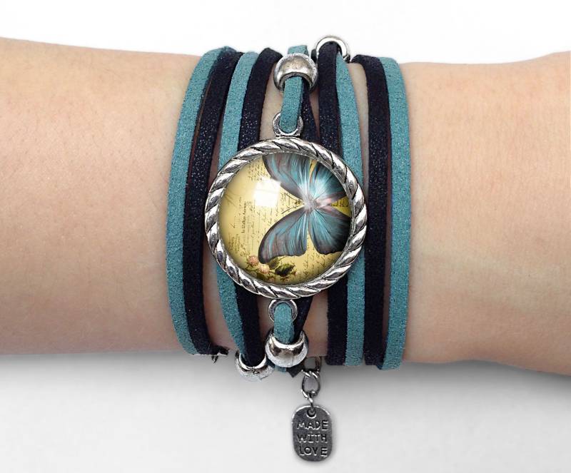 Armband Schmetterling - 0703 von EgginEggHandmade