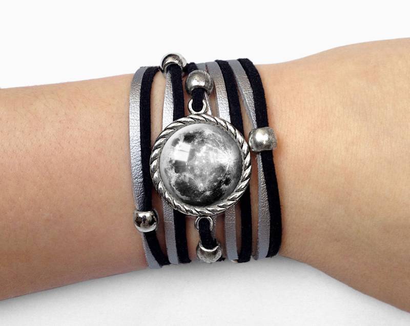 Armband Vollmond - 0108 von EgginEggHandmade