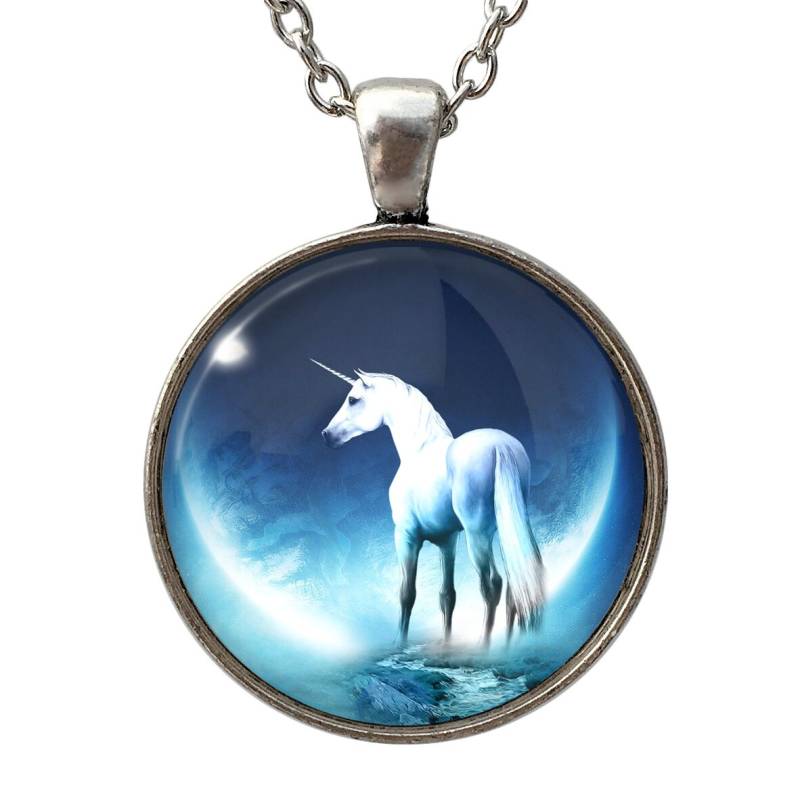 Einhorn Große Kette, 0657Pb von EgginEggHandmade