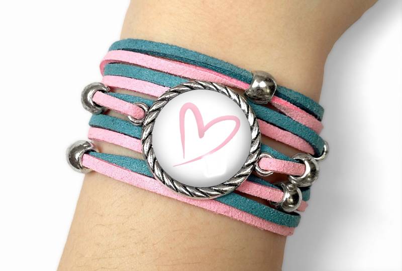 Geschenk Für Valentinstag Armband Mit Herz von EgginEggHandmade